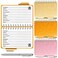 Tenare 3 Pcs Mini Password Book with Alphabetical Tabs Metal Password Keeper Book 70 Pages Spiral Bound Notebook with Pen for Telephone Numbers Record Contacts Home or Office