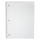 Top Flite Top Flight Standards 5Subject Wirebound Notebook 200 Sheets 3Hole Punched College Rule 105 x 8 Inches 1 Notebook Color May Vary 31820
