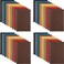 Yahenda Spiral Notebooks Bulk A5 83 x 55 Inch College Ruled Lined Notebooks 100 Pages Soft Cover Journals for Students Classroom Office Back to School SuppliesMulti Color36 Pcs