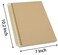 Yansanido Large Spiral Notebook 5 Pcs B5 Thick Paper Hardcover 7mm College Ruled 5 Colors 150 Sheets 300 Pages Journals for Study Work Travel and Notes 5 Color
