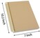 Yansanido Large Spiral Notebook 5 Pcs B5 Thick Paper Hardcover 7mm College Ruled 5 Colors 150 Sheets 300 Pages Journals for Study Work Travel and Notes 5 Color