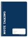 BookFactory Note Taking NotebookStudent Note Taker Carbonless Notebook 50 Sets of 8 12 x 11 Pages 100 Sheets Total WireO Bound Made in USA