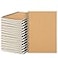 MIVIDE 24 Pack A5 Bulk Spiral Notebooks with Kraft Cover 83 x 58 Inch 60 Pages Hardcover Spiral Lined Notebook Journal Lined Travel Bulk Writing Paper Notebook for School Business Office Supplies