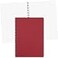 Clairefontaine 781452C Age Bag Collection A Red Spiral Notebook A4 21x297 cm 100 Lined Pages with Margin White Paper 90 g Glossy Card Cover Leather Grain