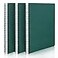 EUSOAR Students Ruled Spiral Notebook A5 3packs 55X83 120 Pages Lined Writing Journal Memo Notepad Sketchbook Students College Office Subject Diary Ruled Spiral Book Journal Green Cover