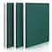EUSOAR Students Ruled Spiral Notebook A5 3packs 55X83 120 Pages Lined Writing Journal Memo Notepad Sketchbook Students College Office Subject Diary Ruled Spiral Book Journal Green Cover