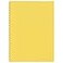 Maruman Septcouleur Grid Notebook A5 583 x 827 100 Sheets 200 Pages 3mm Graph Paper Journal Durable Rose Gold Wirebound Spiral Water Resistant Cover Yellow Made in Japan
