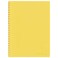 Maruman Septcouleur Grid Notebook A5 583 x 827 100 Sheets 200 Pages 3mm Graph Paper Journal Durable Rose Gold Wirebound Spiral Water Resistant Cover Yellow Made in Japan