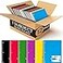 Rosmonde 1 Subject Graph Paper Spiral Notebook 12 Pack 70 Sheets 140 Pages 8 x 1012 Bulk 4x4 Spiral Bound Grid Notebooks 3 Hole Punched Single Subject Quad Ruled Spiral Notebooks for School