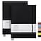 Wiisdatek B5 College Ruled Notebooks 2 Pack B5 Large Journal Notebooks with 376 Numbered Pages100gsm Thick Lined PaperSoft PU Leather Cover76 X 10 inchBLACK