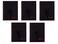 Black n' Black n Red Twin Wire Hardcover Notebook 11 x 812 BlackRed 70 Ruled Sheets Sold as 5 Pack K67030