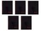 Black n' Black n Red Twin Wire Hardcover Notebook 11 x 812 BlackRed 70 Ruled Sheets Sold as 5 Pack K67030