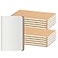 XYark 20 Pack Blank Small Pocket Notebook Journals Bulk with Thick Unlined Paper 60 Pages 55x35 inch A6 Size Easy to Carry Kraft Cover Diary Writing Sketchbook Subject Notebooks Planner