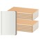 XYark 20 Pack Blank Small Pocket Notebook Journals Bulk with Thick Unlined Paper 60 Pages 55x35 inch A6 Size Easy to Carry Kraft Cover Diary Writing Sketchbook Subject Notebooks Planner