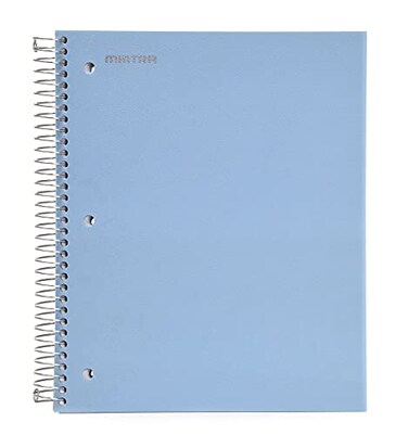 Mintra Office Durable Spiral Notebooks 5 Subject Arctic Ice Wide Ruled 1pk