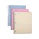 Mintra Office Durable Spiral Notebooks 3 Subject Arctic Ice Sun Yellow Spring Pink Wide Ruled 3pk