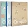 KOKUYO Composition Notebooks 3 Pack Campus B5 Comp Book with Dotted College Ruled 40 Sheets School Lined Notebook in Mofu Animal Cute Journal for Women Girls Work Study Note Taking