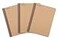 Mintra Office Mintra 100 Recycled Notebooks Comp Book 75in x 975in Plain Cover 3pk