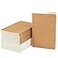 EUSOAR Kraft Subject Notebook Journals 24 Pack A5 55 x 83 60 Pages Kraft Brown Softcover Lined Notebooks Travel Journal Notebook Notepad Set Bulk Students Office Writing Diary Paper