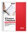 Dunwell 1 Subject Notebook College Ruled Red Spiral Notebook 85x11 for School 100 Sheets 200 Pages Protective Plastic Cover 2Pocket Divider One Subject Note Book 8 12 x 11