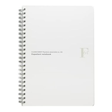 ã‚­ãƒ§ã‚¯ãƒˆã‚¦ãƒ»ã‚¢ã‚½ã‚·ã‚¨ã‚¤ãƒ„ Kyoku PTW03A5W FOBCOOP Plain Ring Notebook White