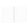 Blueline MiracleBind Notebook Gold Collection White Large 11 x 9 116 inches AF310001