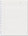 Blueline Miraclebind Ruled Paper Refill Sheets For All Miraclebind Notebooks And Planners 11 X 906 Whiteblue Sheets Undated