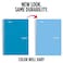 Five Star Spiral Notebook 2 Subject College Ruled Paper 6 x 95 80 Sheets Blue Color May Vary 840029CG1