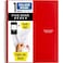 Five Star Spiral Notebook Plus Study App 1 Subject College Ruled Paper 100 Sheets 812 x 11 Fire Red 72053