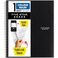 Five Star Spiral Notebook Plus Study App 1 Subject College Ruled Paper 100 Sheets 812 x 11 School Black 72057