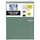 Five Star Top Spiral Notebook Study App 1 Subject College Ruled Notepad 812 x 11 100 Sheets Fights Ink Bleed Water Resistant Cover Seaglass Green 820058CECM