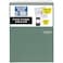 Five Star Top Spiral Notebook Study App 1 Subject College Ruled Notepad 812 x 11 100 Sheets Fights Ink Bleed Water Resistant Cover Seaglass Green 820058CECM