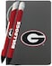 Greeting Pen Georgia Bulldogs 4 X 6 Notebook 2 Pen Set 1104M2