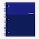 Hamelin College Ruled NotebookJournal 85inx11in Spiral bound Hardcover 1 Subject Notebook 75shts150 Pages ELECTRIC Blue