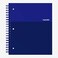 Hamelin College Ruled NotebookJournal 85inx11in Spiral bound Hardcover 1 Subject Notebook 75shts150 Pages ELECTRIC Blue