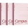 KOKUYO Campus Notebook A 7mm Ruled A4 30 Sheets 35 Lines Pink Pack of 3 NO203AX3