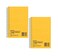 Maven Gifts National Brand Brown Board Cover 1Subject Notebook 2Pack Narrow Ruled Green Paper