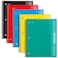 Mead Spiral Notebooks 1 Subject Wide Ruled Paper 8 x 1012 100 Sheets Assorted Colors 5 Pack 930093