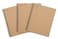 Mintra Office Mintra 100 Recycled Notebooks Letter Size 85in x 11in Plain Cover 3pk