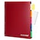 MOWEE Spiral Notebook 5 Subject Notebook College Ruled Notebook With Dividers Pocket Tabs Label 11 Ruler 100 Sheets of 200 Pages for Writing Journal Home Office School Supplies
