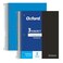 Oxford 3 Subject Spiral Notebook Notebooks for School Plastic Covers Back to School Supplies College Ruled 150 Sheets 2 Pack Black and Blue 1009293