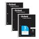 Oxford Primary Ruled Spiral Notebooks WritingDrawing Practice for Kids Grades PreK K2 70 Sheets 8 x 105 Inches Black 3 Pack 1002542