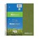 ROARING SPRING Roaring Spring Environotes Recycled Spiral Notebook 3 Subject 11 x 9 120 Perforated Sheets 20 lb BioBased Paper College Ruled w Margin Assorted Earthtone Covers Double Pocket 2 Dividers