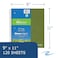 ROARING SPRING Roaring Spring Environotes Recycled Spiral Notebook 3 Subject 11 x 9 120 Perforated Sheets 20 lb BioBased Paper College Ruled w Margin Assorted Earthtone Covers Double Pocket 2 Dividers