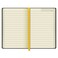 Tops Oxford Idea Collective Mini Hardbound Journal BlackCream 55 X35