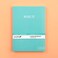 Yoobi Notebook with Printed Cover 60 College Ruled Sheets Mint Multicolor Pack of 3 YOOB4192675