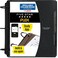 Five Star Flex Refillable Notebook Study App College Ruled Paper and 112 Inch TechLock Ring Binder with Pockets Tabs and Dividers 300 Sheet Capacity Black 29324AA2