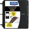 Five Star Flex Refillable Notebook Study App College Ruled Paper and 112 Inch TechLock Ring Binder with Pockets Tabs and Dividers 300 Sheet Capacity Black 29324AA2