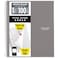Five Star Spiral Notebook Study App 1 Subject Graph Ruled Paper 812 x 11 100 Sheets Fights Ink Bleed Water Resistant Cover Gray 620000AA3