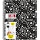 Five Star Spiral Notebook Study App 1 Subject Wide Ruled 8 x 1012 80 Sheets Fights Ink Bleed Water Resistant Cover Black Stars Glow in the Dark 930020F